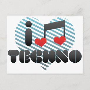 Techno Postcard