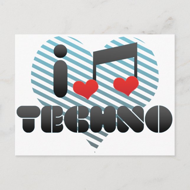 Techno Postcard (Front)