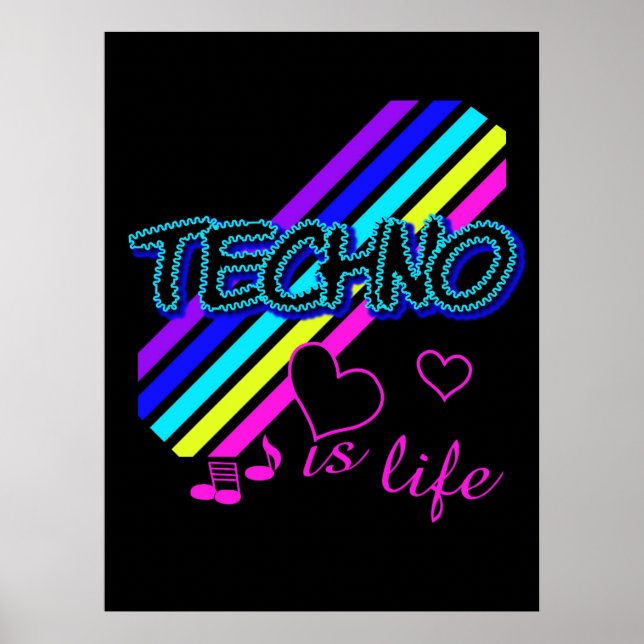 Techno poster (Front)