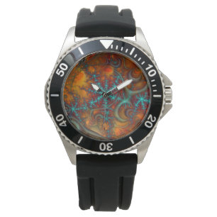 Techno Psychedelic Fractal Watch