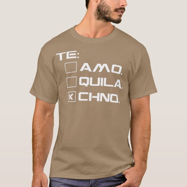 Techno Shirt - Rave EDM DJ Party Festival Tshirt (Front)