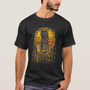 Techno Trance Cat Pet Festival Dj Ridim Party Jazz T-Shirt