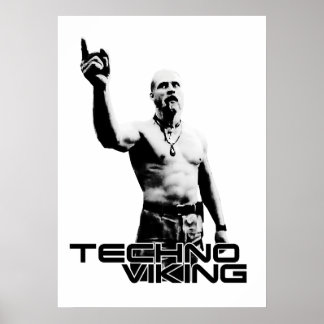 Techno Viking  Poster