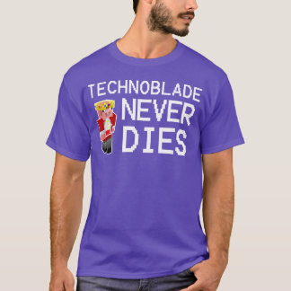 Technoblades Never Dies Video Game Gaming Gamer bi T-Shirt