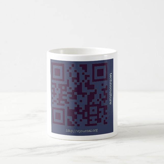 Technoculture's QR Mug (Center)