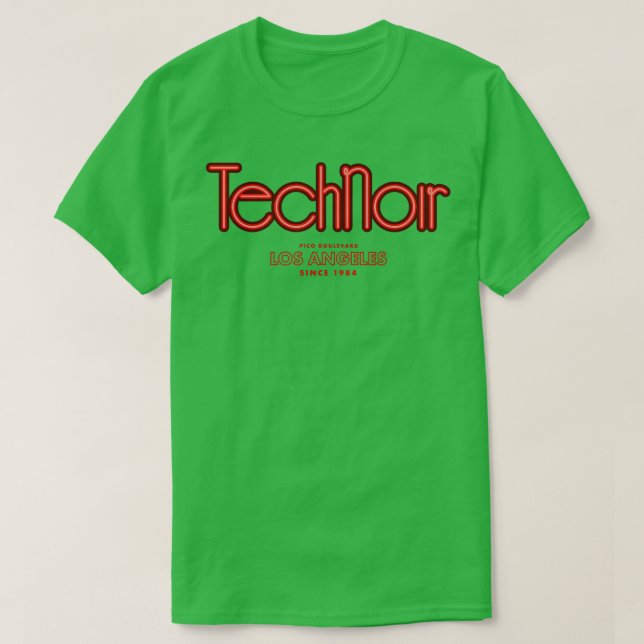 TechNoir Terminator T-Shirt (Design Front)
