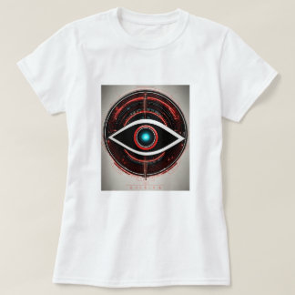 Technological Eye – Futuristic Graphic T-Shirt" T-Shirt