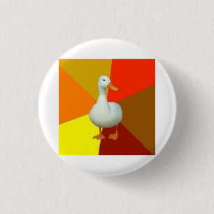 Technologically Impaired Duck Advice Animal Meme 3 Cm Round Badge