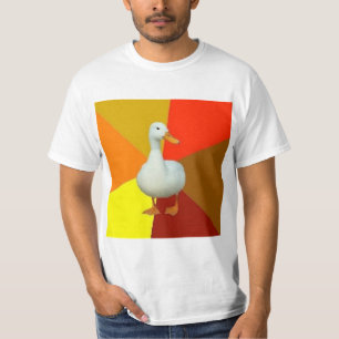 Technologically Impaired Duck Advice Animal Meme T-Shirt