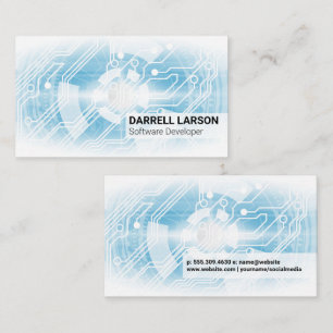 Technology Background   Circuitry  Business Card