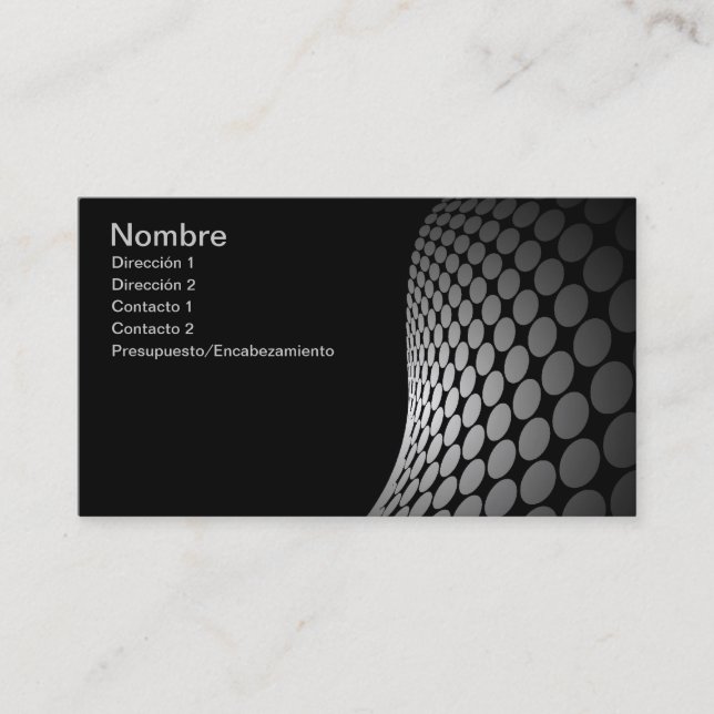 Technology Business Card (Front)