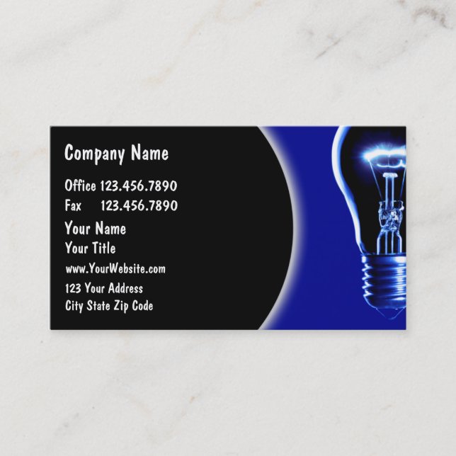 Technology Business Cards (Front)