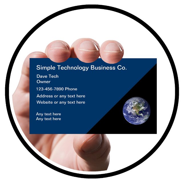 Technology Business Cards (Creator Uploaded)