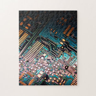 Technology Circuit Board Jigsaw Puzzle