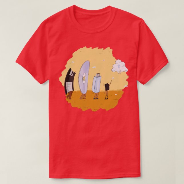 Technology Evolution T-Shirt (Design Front)