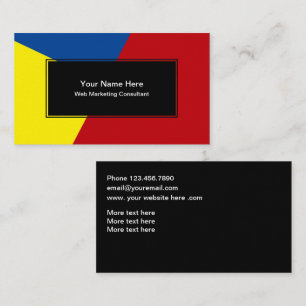 Technology Marketing Consultant Business Cards