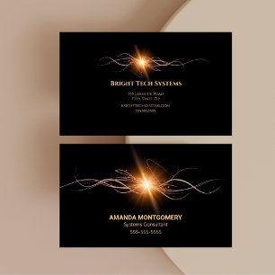 Technology, Systems, Technical, IT Consultant  Business Card