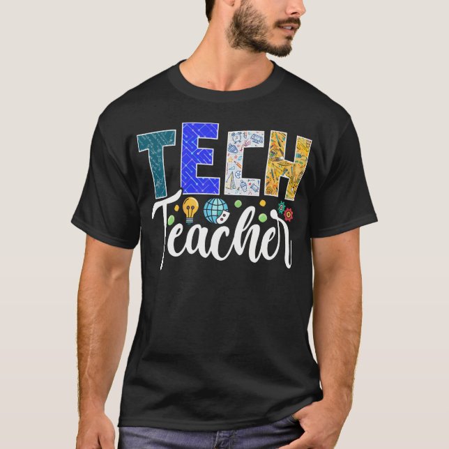 Technology Tech Teacher Computer Science Back To T-Shirt (Front)