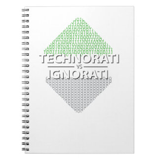 Technorati vs Ignorati Binary Notebook