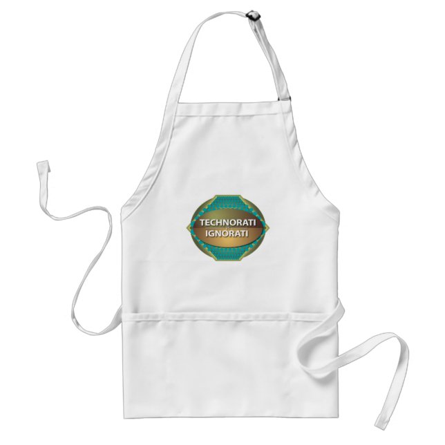 Technorati vs Ignorati Standard Apron (Front)