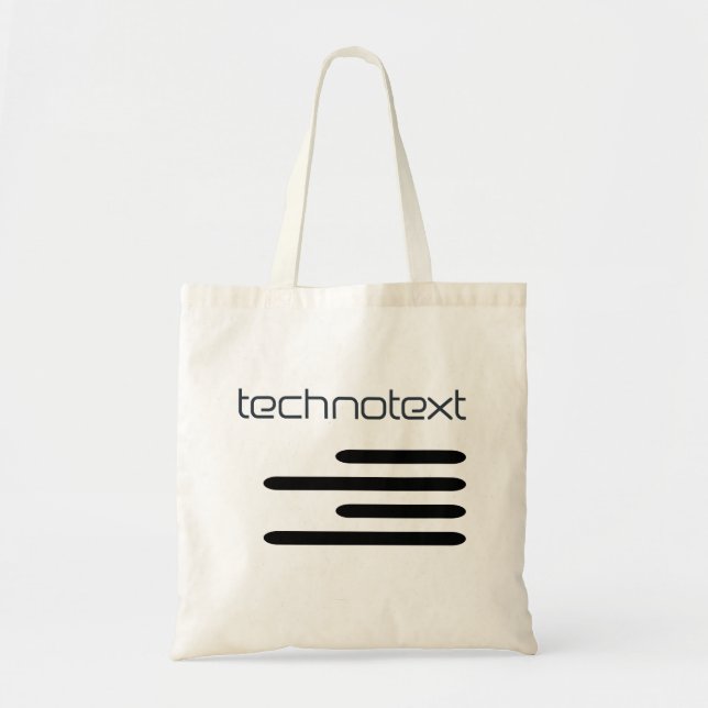 Technotext Tote Bag (Front)