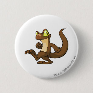 Techo Brown 6 Cm Round Badge