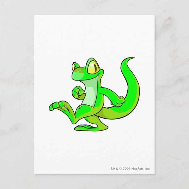 Techo Glowing Postcard (Front)