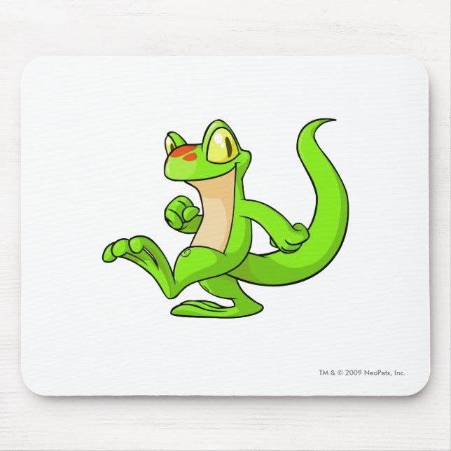Techo Green Mouse Pad (Front)