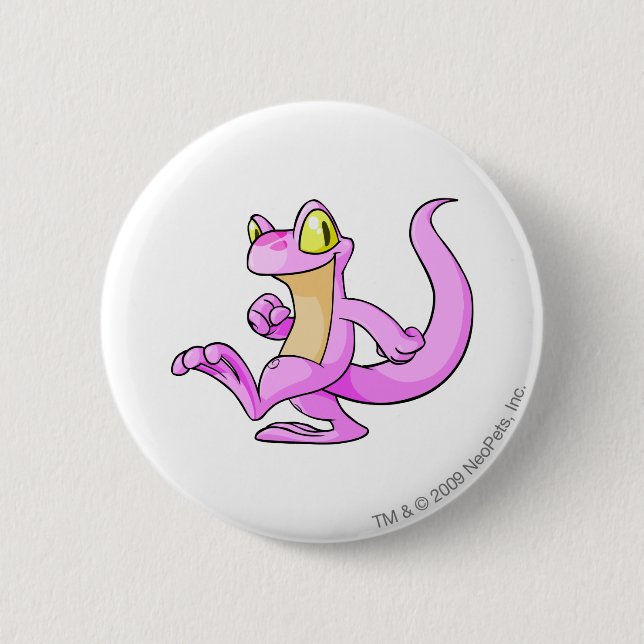 Techo Pink 6 Cm Round Badge (Front)