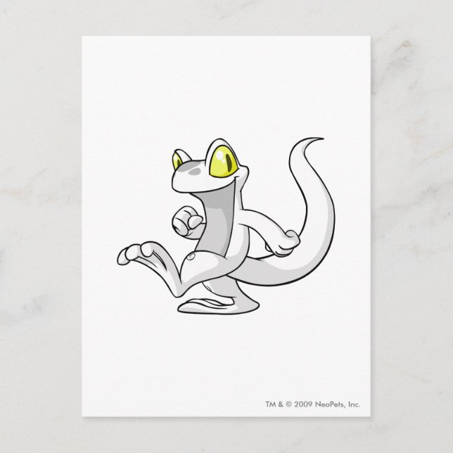 Techo White Postcard (Front)