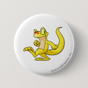 Techo Yellow 6 Cm Round Badge