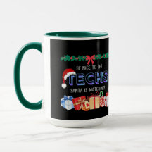 Techs Santa is Watching