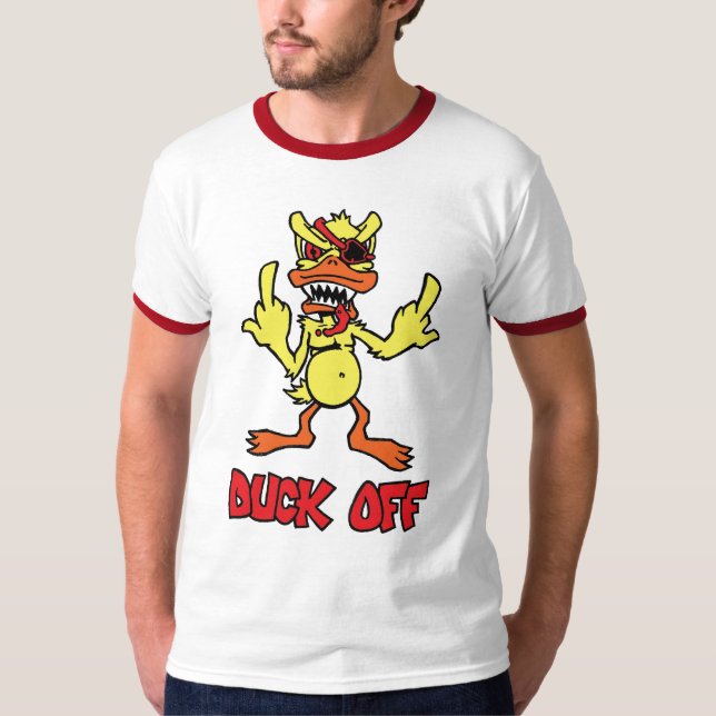 Techstyles Duck Off tee (Front)