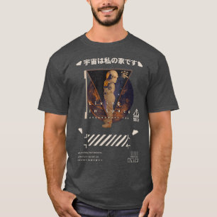 Techwear Cyberpunk Living in Space T-Shirt