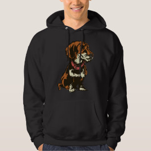 Teckel Dachshund Motif Hoodie
