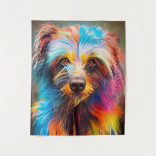 Teckel Dog Pet Cute Adorable Animal Companion Tapestry