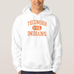 Tecumseh - Indians - High - Tecumseh Michigan Hoodie