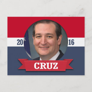 Ted Cruz 2016 Postcard