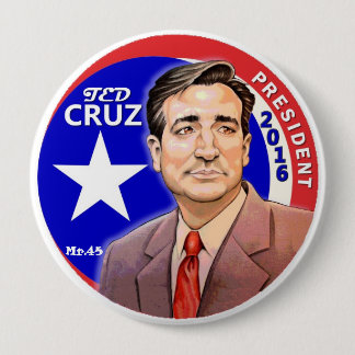 Ted Cruz President 2016 10 Cm Round Badge