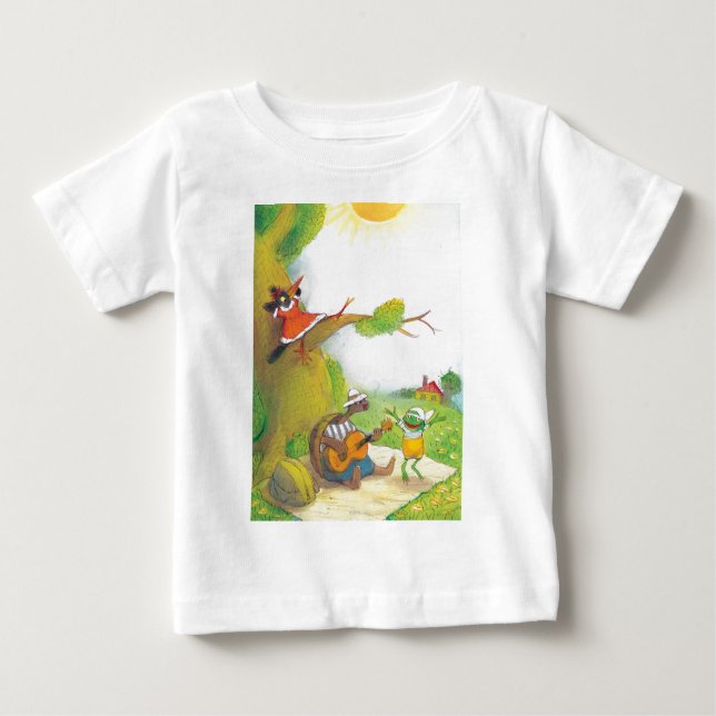 Ted, Ed and Caroll The Picnic 1 Baby T-Shirt (Front)
