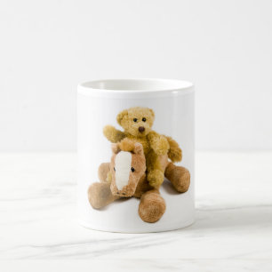 Ted goes riding ... English tea mug