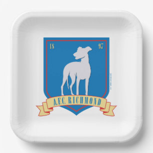 Ted Lasso A.F.C. Richmond Paper Plate