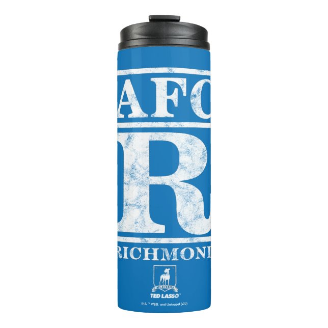 Ted Lasso | AFC R Richmond Text Logo Thermal Tumbler (Front)
