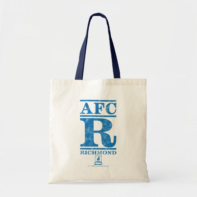 Ted Lasso | AFC R Richmond Text Logo Tote Bag (Front)