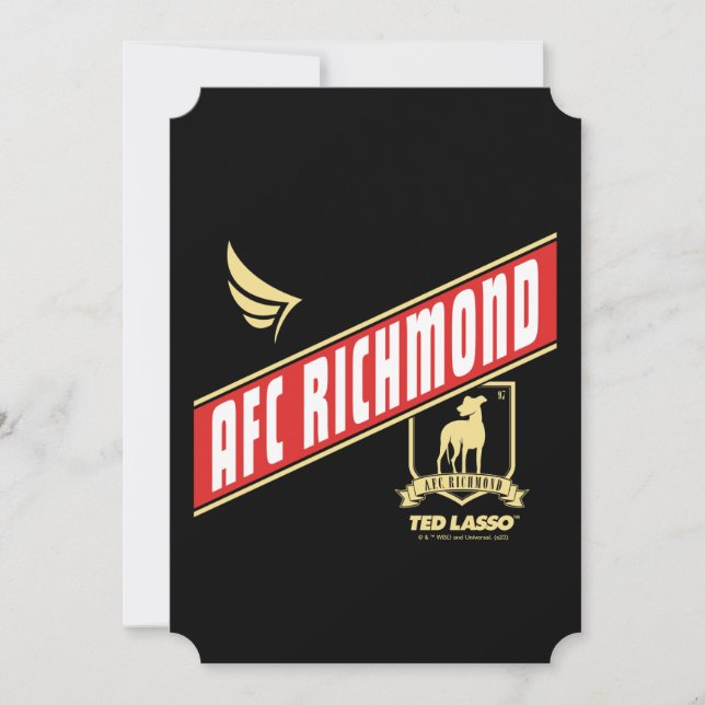 Ted Lasso | AFC Richmond Athletic Banner Card (Front)