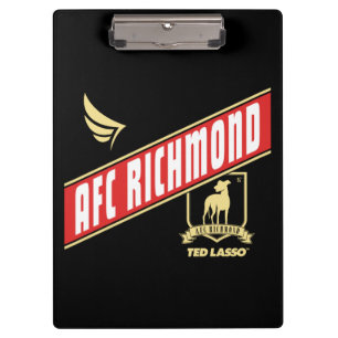 Ted Lasso   AFC Richmond Athletic Banner Clipboard