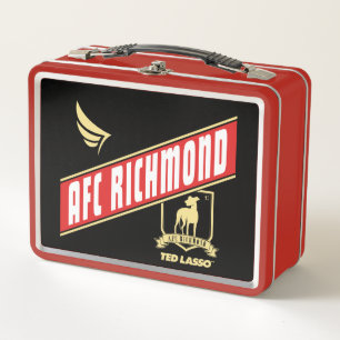 Ted Lasso AFC Richmond Athletic Banner Metal Lunch Box