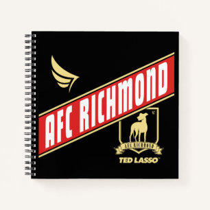 Ted Lasso AFC Richmond Athletic Banner Notebook
