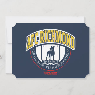 Ted Lasso | AFC Richmond Athletic Circle Badge Card
