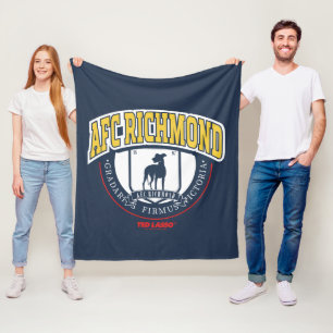 Ted Lasso   AFC Richmond Athletic Circle Badge Fleece Blanket